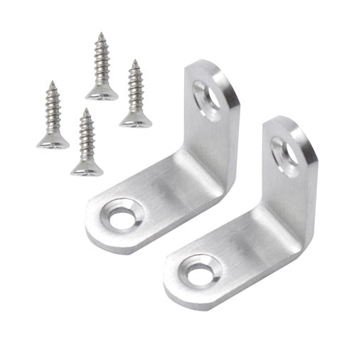 metal bracket with screw holes|metal braces for outdoor bar.